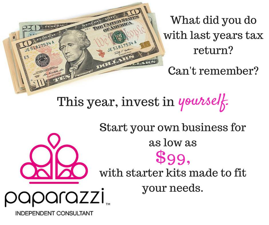 Paparazzi5vegasbling Put your tax return to work! Paparazzi jewelry is